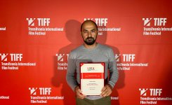 Transilvanijos kino festivalyje – apdovanojimas M.Sargsyan filmui „Tvano nebus“